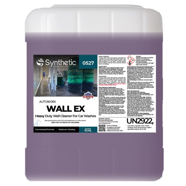 WALL EX - Heavy Duty Acid Wall Cleaner For Carwashes